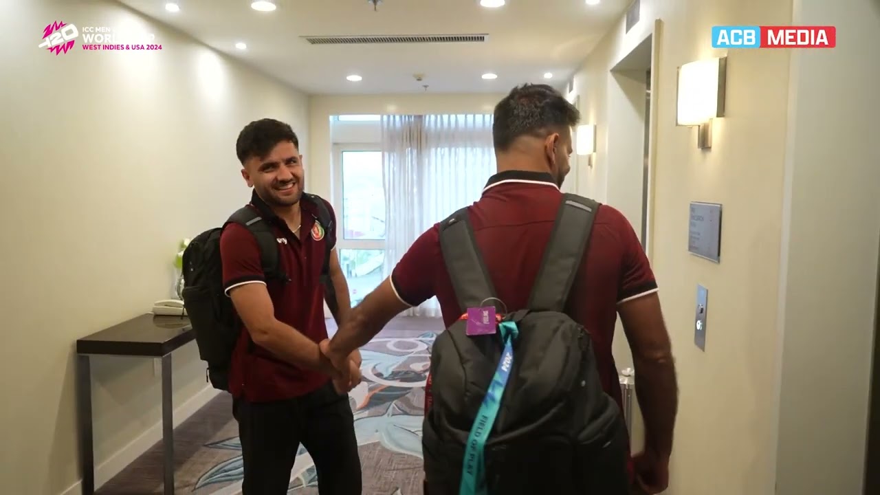 AfghanAtalan are off towards their first game against Uganda | T20WorldCup | ACB