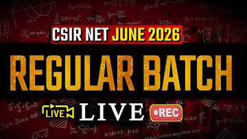 🎉 Big Welcome Offer |🔥 The Ultimate GAME Changer | Regular Batch | CSIR NET June 2026 | Live Batch