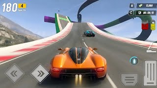 Ramp car racing extreme 3d class drive gameplay #trending #gameplay screenshot 5