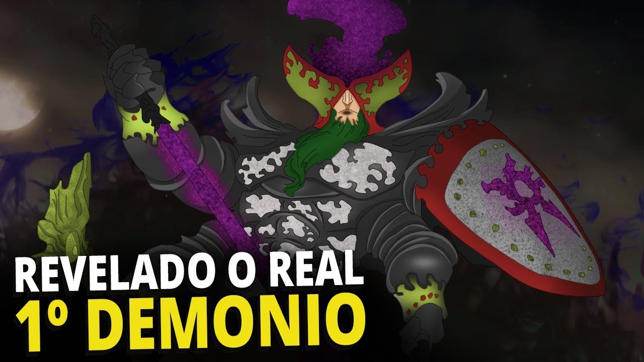REVELADO SINNER, O DEMÔNIO ORIGINAL e MAIS PODEROSO - Nanatsu no Taizai - Anishounen - YouTube