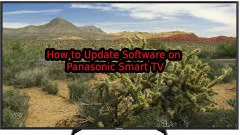 How to Update Software on Panasonic Smart TV | Software Update  on Panasonic TV | Click4infos
