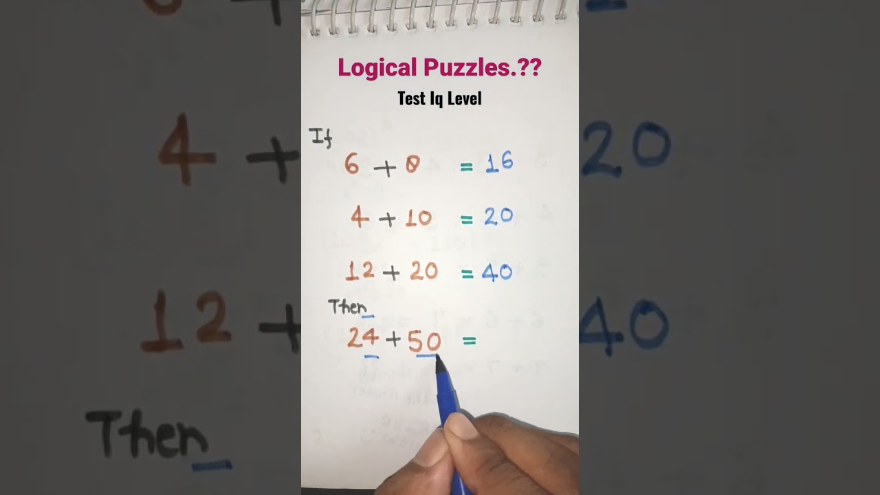logical reasoning puzzle 🧩 