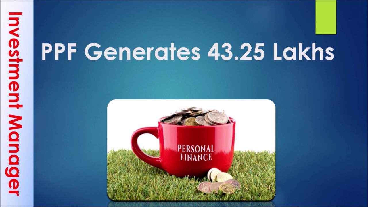 Earn Tax free interests from PPF | PPF Generates 43.25 Lakhs at maturity | 80C Investment PPF