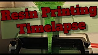Resin 3D Printing Eiffel Tower TimeLapse