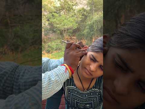 India Street Wax Removal 😱 Huge Ear Wax Extraction from a Young Woman