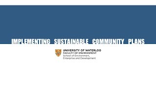 Celebrity Implementing Sustainable Community Plans Profile