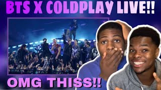 BTS x COLDPLAY AMA's LIVE MY UNIVERSE REACTION | WE HAVE BEEN WAITING!!!