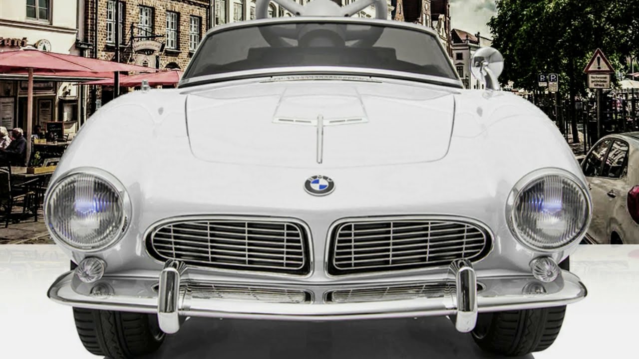 電動乗用ラジコンカー BMW 507 クラシックカー リアルな車のおもちゃ
