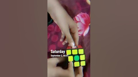 how to make a dot pattern on a 3x3 cube please subscribe my channel to watch more informative videos