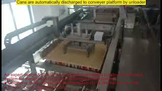 Automatic high speed autoclave loader unloader