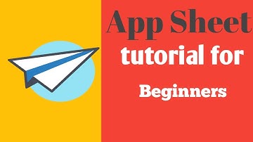 Appsheet tutorial for beginners || appsheet tutorial hindi  || appsheet google sheets