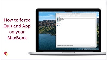 How to force quit an App on your MacBook