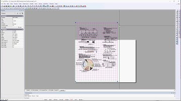 How to use the gCADPlus Layout Manager and switch from portrait to landscape viewraitLandscape