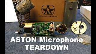 Aston Microphone condenser Spirit teardown A look inside
