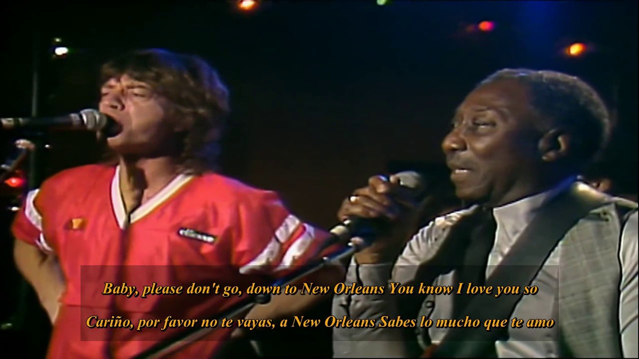The Rolling Stones Muddy Waters Baby please don´t go lyrics español