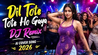 Dil Tote Tote Ho Gaya |DJ Remix |Al Cover Song |Bollywood Dance Mix 2026🔥