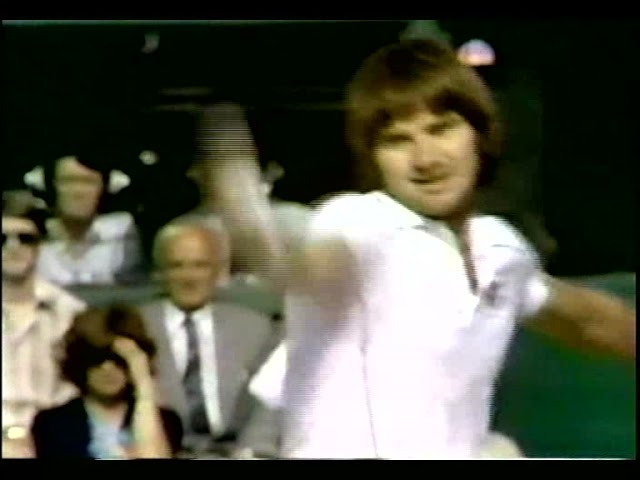 1981年&1982年　ウインブルドン特集号 Bjorn Borg vs Jimmy Connors SF Wimbledon 1981 Part1 - YouTube