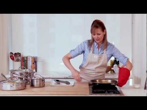 Cooking with Williams-Sonoma Thermo-Clad™ Cookware - YouTube