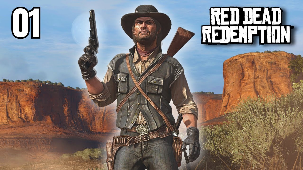 First time playing RED DEAD REDEMPTION! - YouTube
