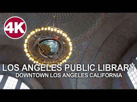 Video: Paneles De Zinc Y Titanio Gris Azulado En Las Fachadas De La Biblioteca De Los Ángeles