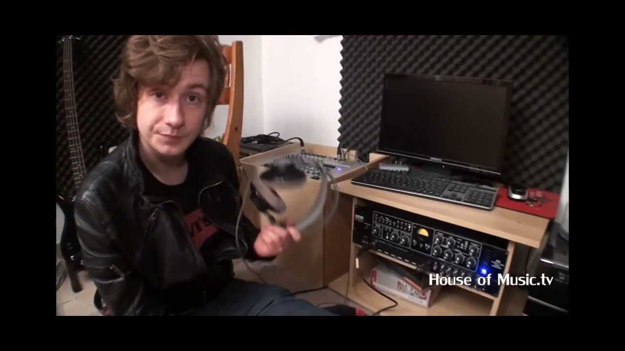 Thomas Allan, Proberaum/Studio-Doku Teil 4/5 - Aufnahme-Equipment - House Of Music.tv