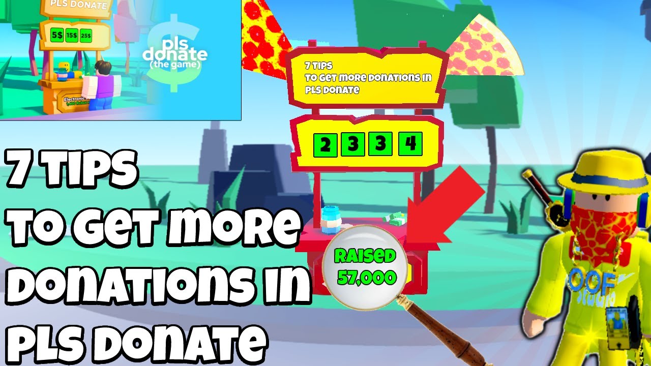 How to INSTANTLY Get a TON of Donations in Pls Donate🤑 *EASY TIPS* 