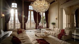 Luxury Living Room Design Brought to Life with 3D Walkthroughs and Virtual Tours