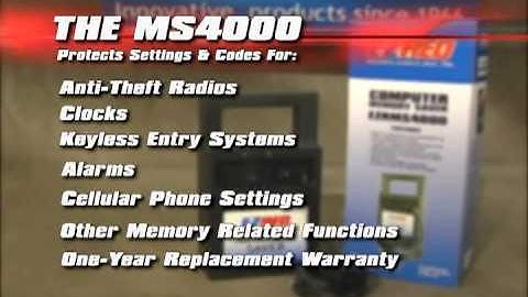 The EZ Red MS4000 Super Computer Memory Saver