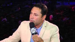 Oscar de la hoya - interview from showtime boxing june 21, 2014