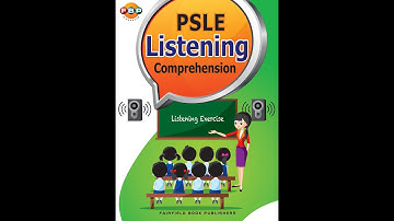 PSLE Listening Comprehension (Practice 1)