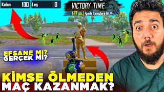 100 KİŞİ HAYATTAYKEN MAÇ KAZANMAK MÜMKÜN MÜ !? PUBG Mobile Efsane Mi? Gerçek Mi?