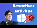 Cómo desactivar el antivirus de windows 10 - Ezequiel Segundo