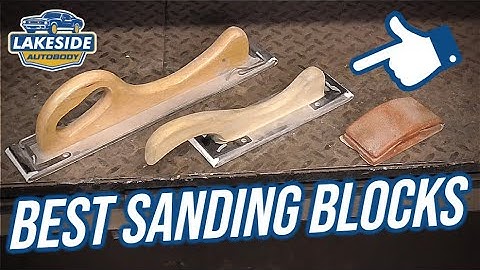 Best Auto Body Sanding Blocks & Boards