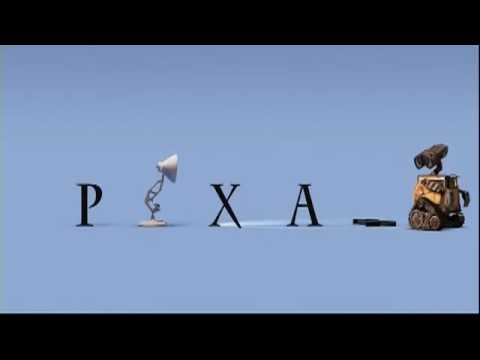 Wall - E & Pixar logo