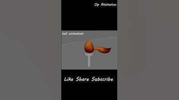 Squirrel tail 3d Animation 2023 #youtubeshorts #shorts #trending #maya #ytshorts #animation