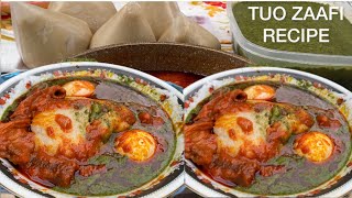 GHANA TUO ZAAFI | HOW TO MAKE AUTHENTIC GHANA TUO ZAAFI FROM SCRATCH WITH JUST 2 INGREDIENTS