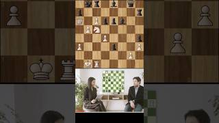 Chess Grandmasters Solve Puzzle in 10 Seconds!😎#chess #hikaru #viral #magnuscarlsen #shortfeed