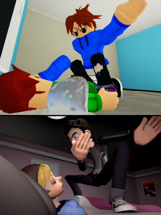 Bang marcave | Wake up (meme) | comparaison| original & roblox