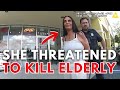Entitled Woman Charged After Alleged Threat to Kill Elderly Man