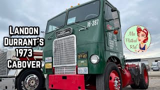 Landon Durrant’s 1973 Consolidated Freightways White Freightliner Cabover Truck Tour