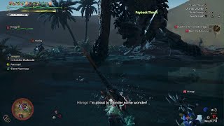 Monster Hunter Wilds - Lance Jumping Tail Break on Seregios