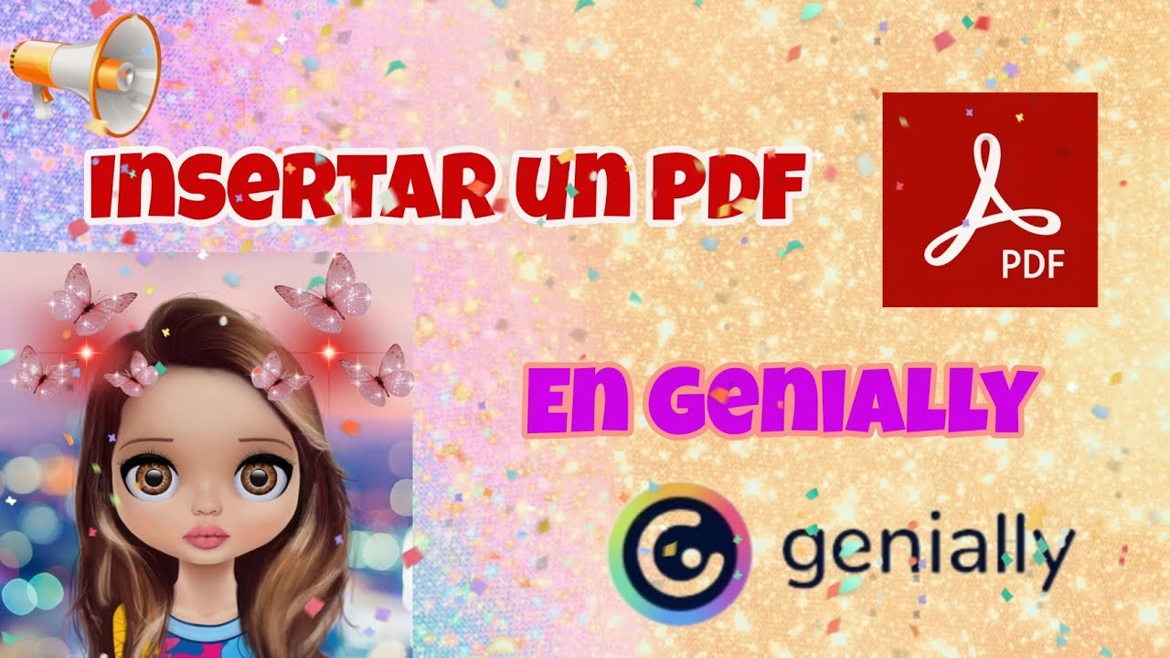 INSERTAR UN DOCUMENTO PDF❤️ EN GENIALLY 📝