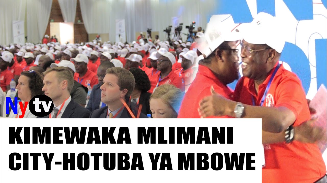 HII NDIYO HOTUBA YA MWISHO YA FREEMAN MBOWE? KABLA YA KUNG'ATUKA KWENYE NAFASI YA UWENYEKITI?