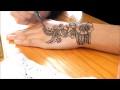eid special edition henna tutorial 2013
