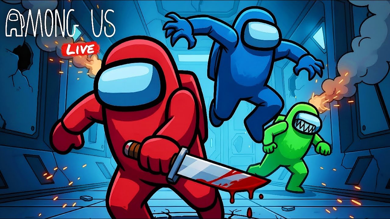 AMONG US 🔴 LIVE | The Most SUS Stream Ever! 🚀 Who's the Impostor? - YouTube
