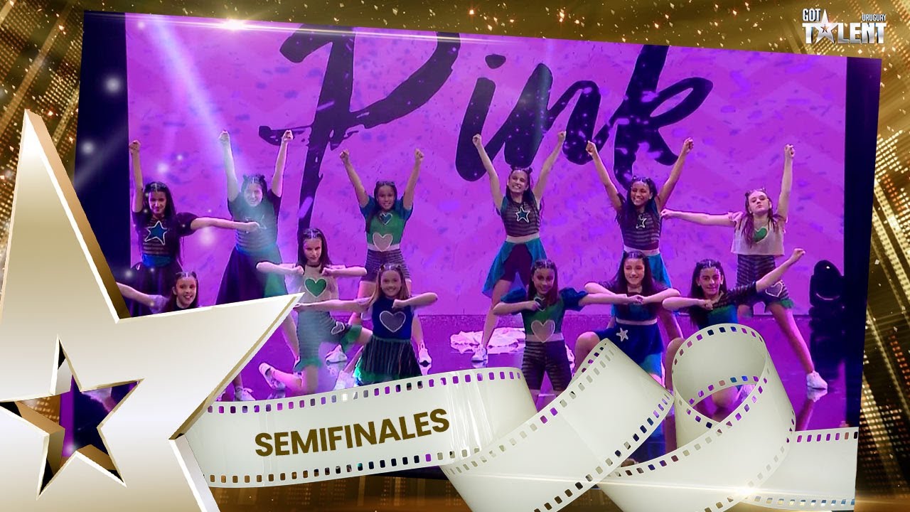 Las Pink llenaron de alegría y baile el escenario | Semifinal 1 | Got Talent Uruguay 3