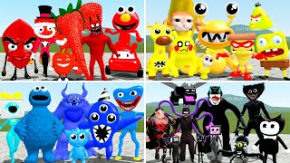 WHICH COLOR IS STRONGER? from NEW 3D SANIC CLONES MEMES in Garry's Mod?! (TADC, Muppets, Sonic)
