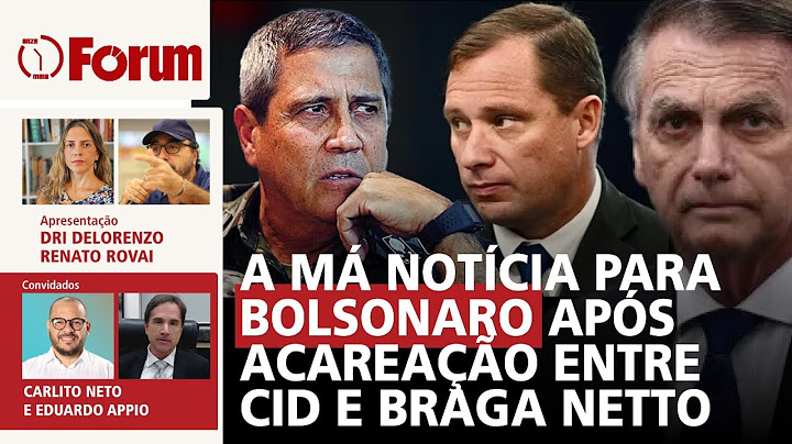 Má notícia para Bolsonaro  | Bicho pegou entre Cid e Braga Netto | Paulo Figueiredo detonado nos EUA