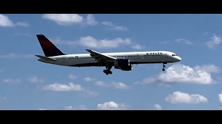 Plane spotting at Cleveland Hopkins International Airport | Boeing 757 and more.