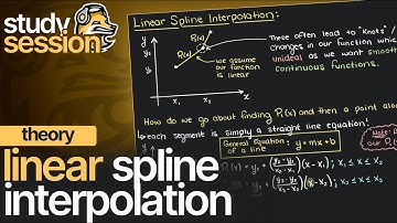 Linear Spline Interpolation Theory | Numerical Methods